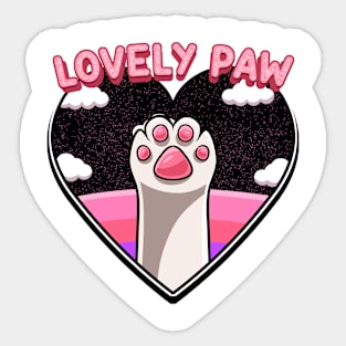 Lovely Paw Sticker